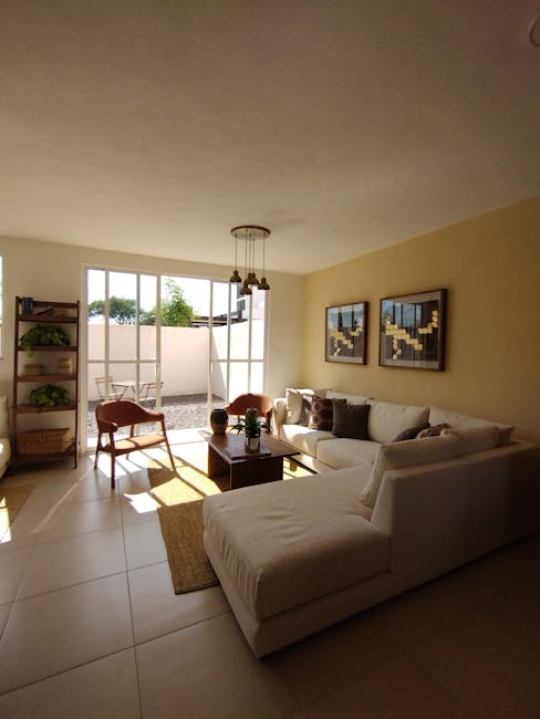 Minimalist lounge design